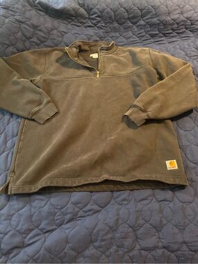 Carhartt BlackQuarter-Zip Sweatshirt
